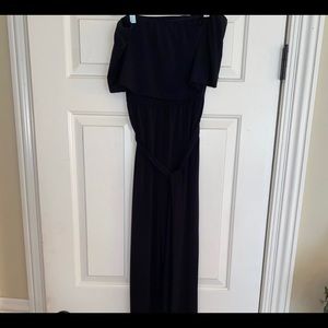 Stretchy strapless Jumpsuit